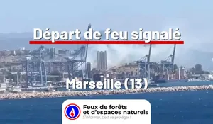 Incendie à Marseille (13) : le feu est éteint