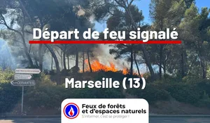 Incendie à Marseille (13) : le feu est éteint