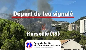 Incendie à Marseille (13) : le feu est éteint