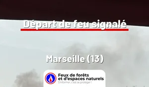 Incendie à Marseille (13) : le feu est éteint