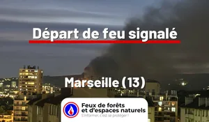 Incendie à Marseille (13) : le feu est éteint