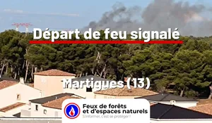 Incendie à Martigues (13) : le feu est éteint