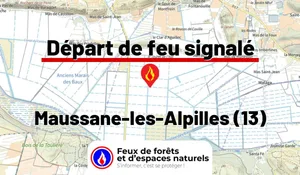 Incendie à Maussane-les-Alpilles (13) : le feu est éteint
