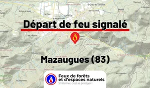 Incendie à Mazaugues (83) : le feu est éteint