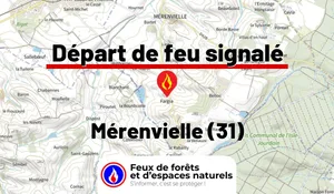 Incendie à Mérenvielle (31) : le feu est éteint