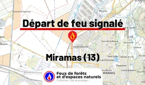 Incendie à Miramas (13) : le feu est éteint