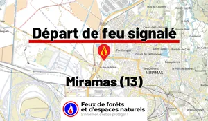 Incendie à Miramas (13) : le feu est éteint
