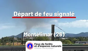 Incendie à Montélimar (26) : le feu est éteint