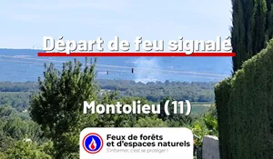 Incendie à Montolieu (11) : le feu est éteint
