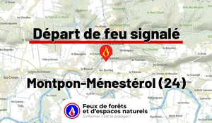 Incendie à Montpon-Ménestérol (24) : le feu est éteint