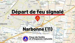 Incendie à Narbonne (11) : le feu est éteint