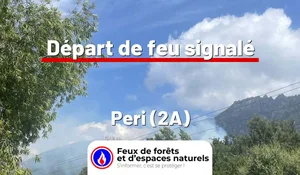 Incendie à Peri (2A) : le feu est éteint