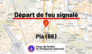 Incendie à Pia (66) : le feu est éteint