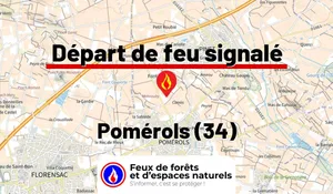 Incendie à Aumes (34) : le feu est éteint