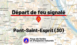 Incendie à Pont-Saint-Esprit (30) : le feu est éteint