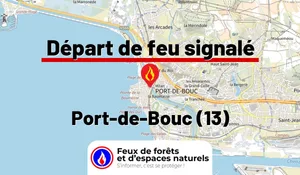 Incendie à Port-de-Bouc (13) : le feu est éteint