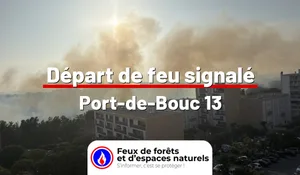 Incendie à Port-de-Bouc (13) : le feu est éteint