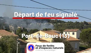 Incendie à Port-de-Bouc (13) : le feu est éteint