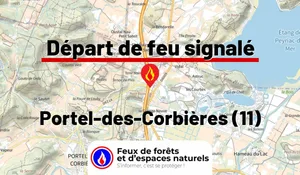 Incendie à Portel-des-Corbières (11) : le feu est éteint