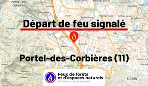 Incendie à Portel-des-Corbières (11) : le feu est éteint
