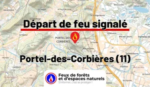 Incendie à Portel-des-Corbières (11) : le feu est éteint