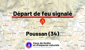Incendie à Poussan (34) : le feu est éteint