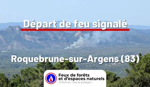 Incendie à Roquebrune-sur-Argens (83) : le feu est éteint