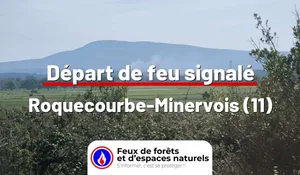 Incendie à Roquecourbe-Minervois (11) : le feu est éteint