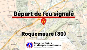 Incendie à Roquemaure (30) : le feu est éteint
