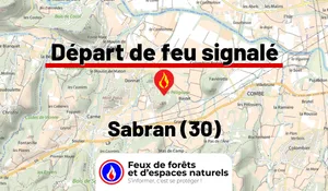 Incendie à Sabran (30) : le feu est éteint
