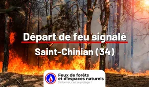 Incendie à Saint-Chinian (34) : le feu est éteint