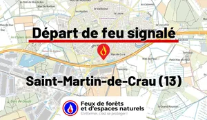 Incendie à Saint-Martin-de-Crau (13) : le feu est éteint