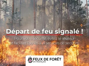 Incendie à SAINT-ROMAIN de MONPAZIER (24) : le feu est éteint