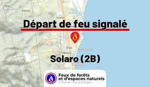Incendie à Solaro (2B) : le feu est éteint