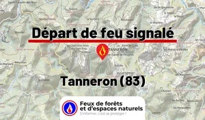 Incendie à Tanneron (83) : le feu est éteint