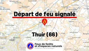 Incendie à Thuir (66) : le feu est éteint
