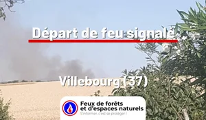 Incendie à Villebourg (37) : le feu est éteint