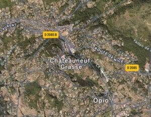 Un départ de feu est signalé sur la commune de Châteauneuf-Grasse située dans le département des Alpes-Maritimes (06), en région Provence-Alpes-Côte d'Azur.