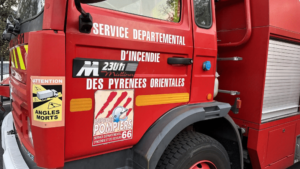 Camion pompier Pyrénées-Orientales
