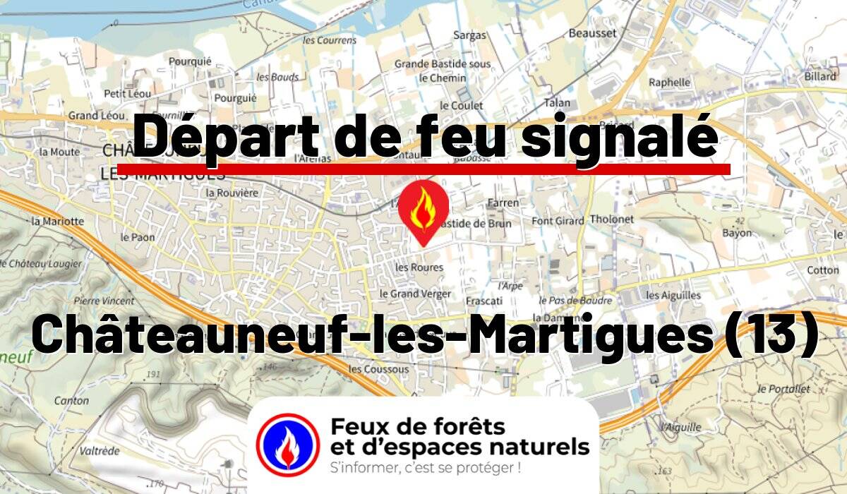 Chteauneuf-les-Martigues (13) - Incendies et Feux de fort