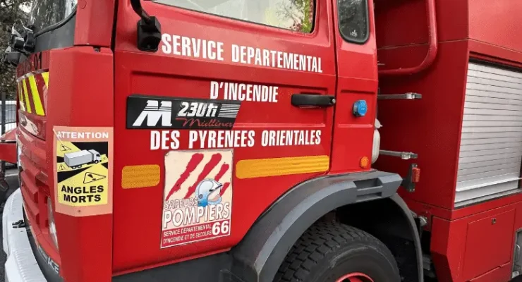 Camion pompier Pyrénées-Orientales